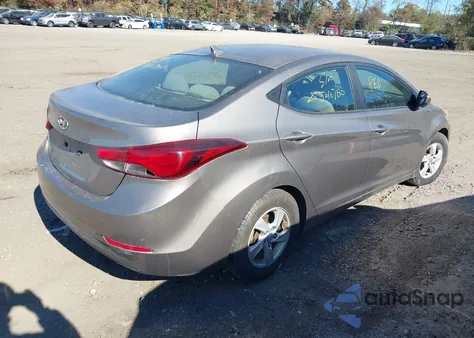 2015 Hyundai Elantra Se из США, поврежденный, VIN 5NPDH4AE6FH620908